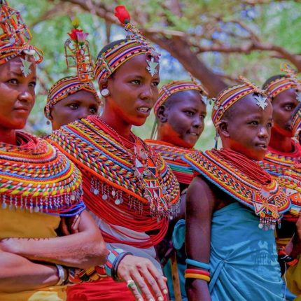 The Samburu tribe are known for their remote culture, pastoral and nomadic way of life.